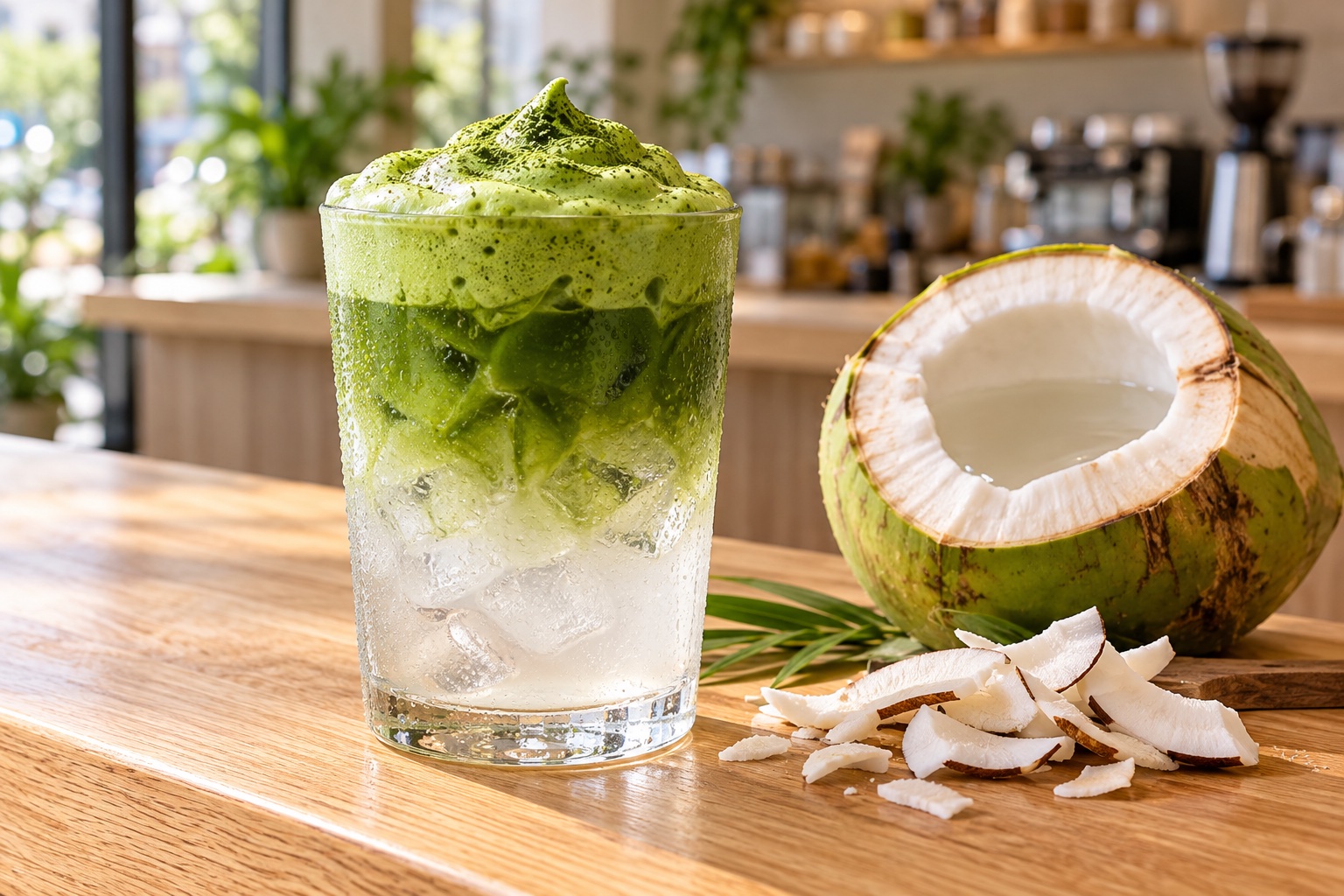 記事の写真 coconut-matcha-latte