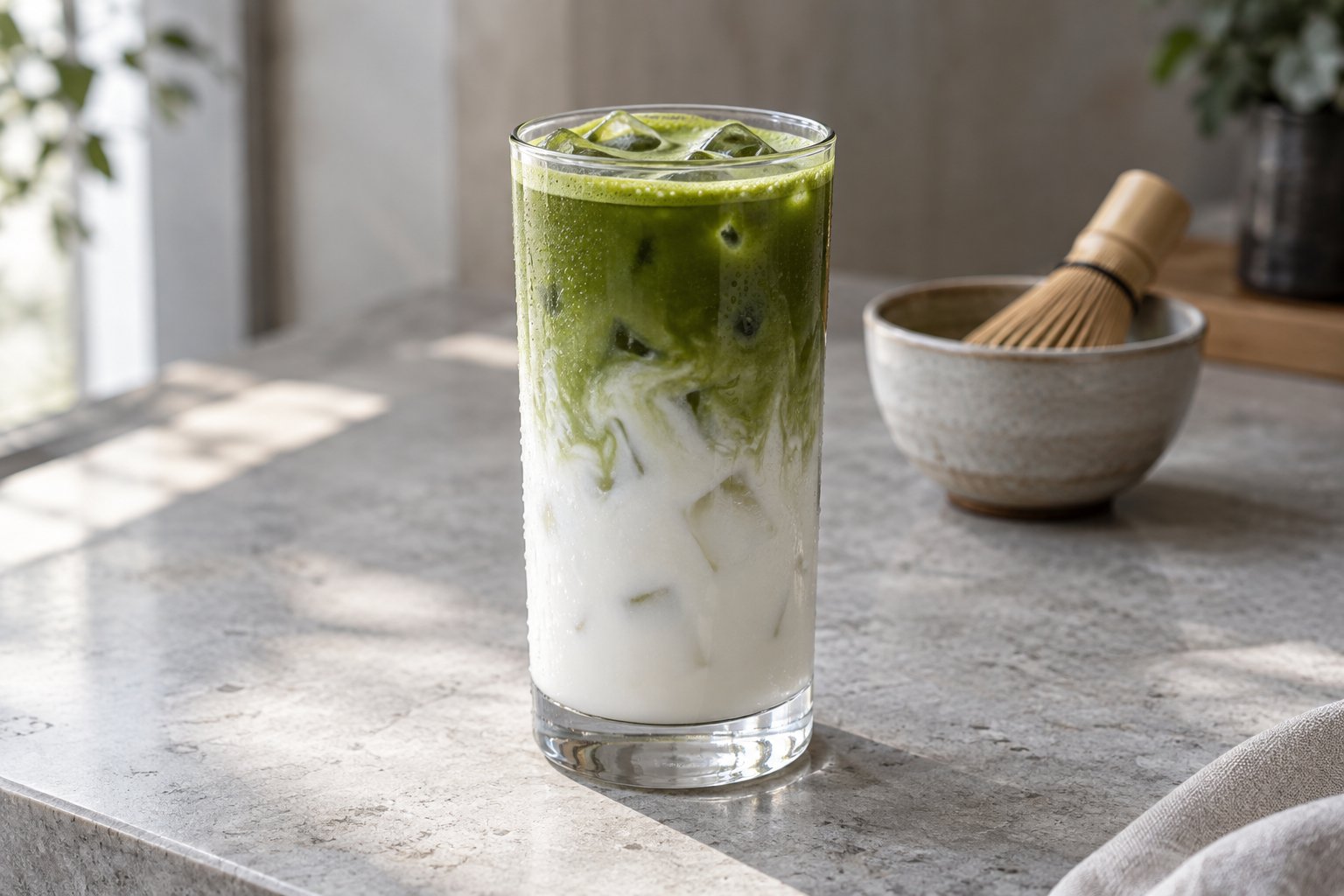 記事の写真 iced-matcha-latte