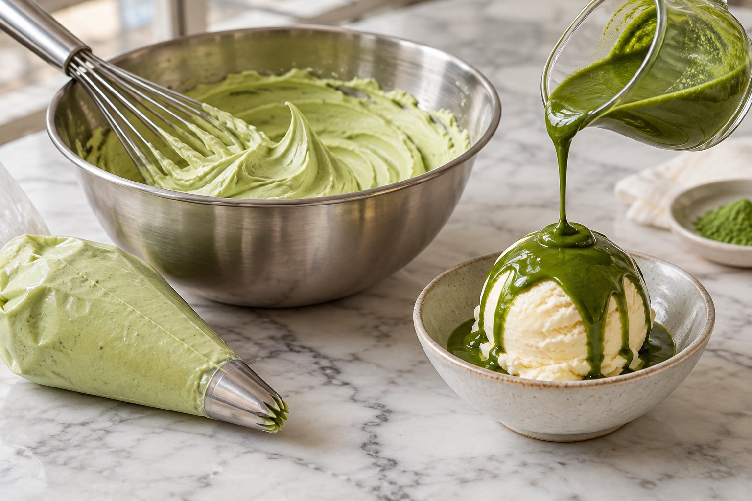 記事の写真 matcha-cream-sauce