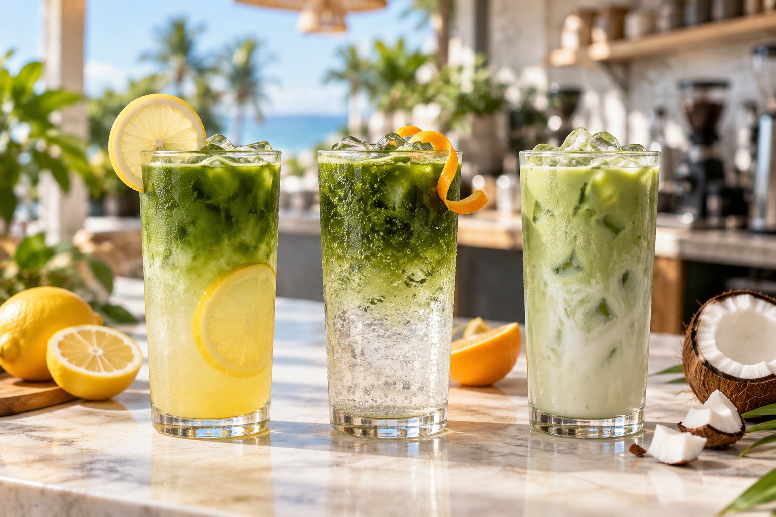 記事の写真 matcha-drinks