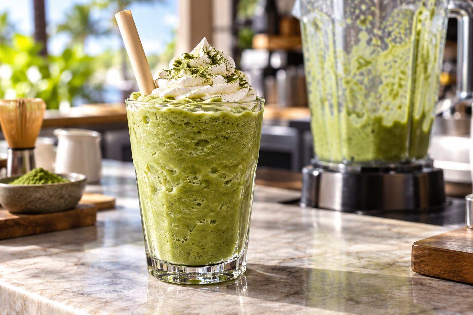 記事の写真 matcha-frappe
