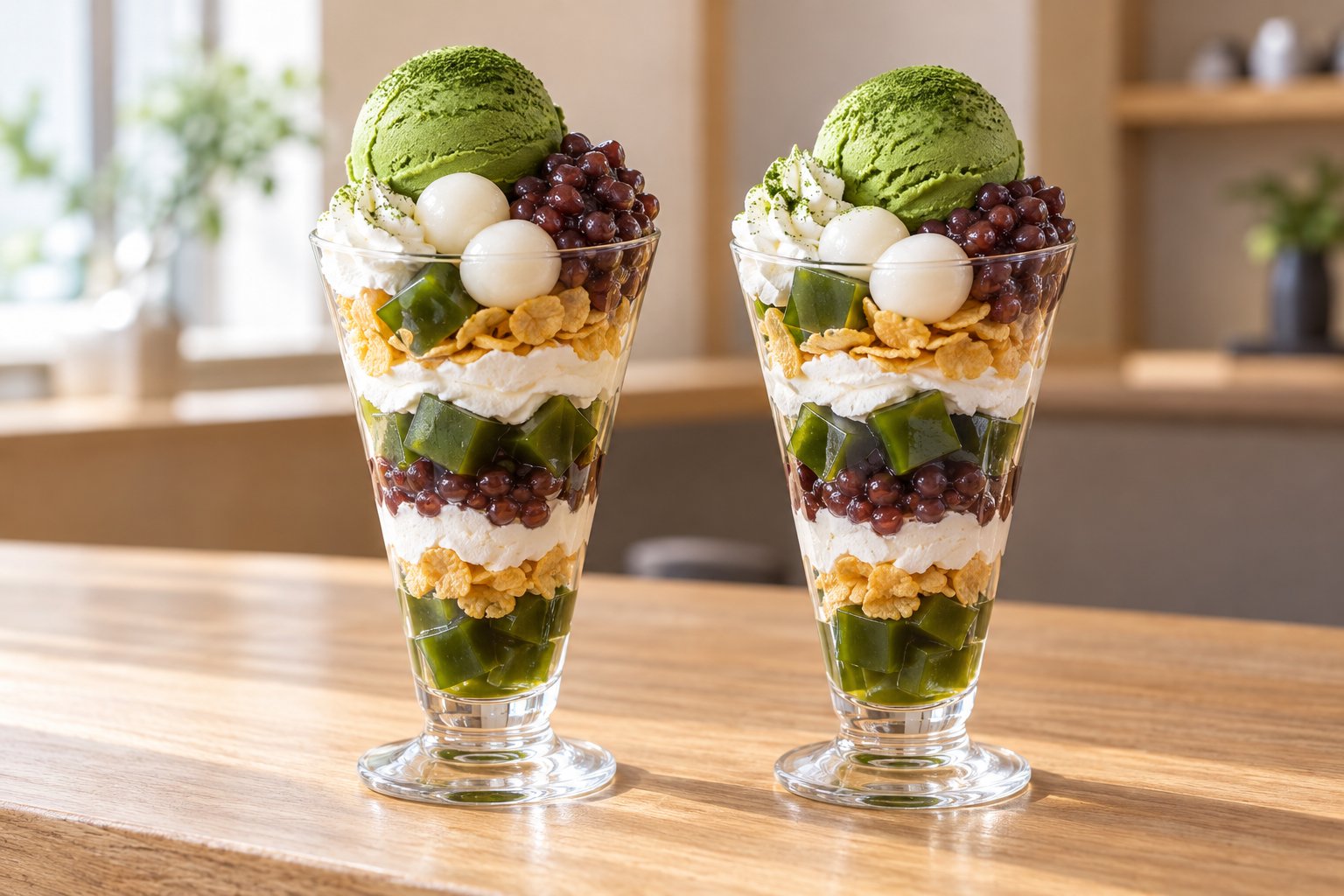記事の写真 matcha-parfait