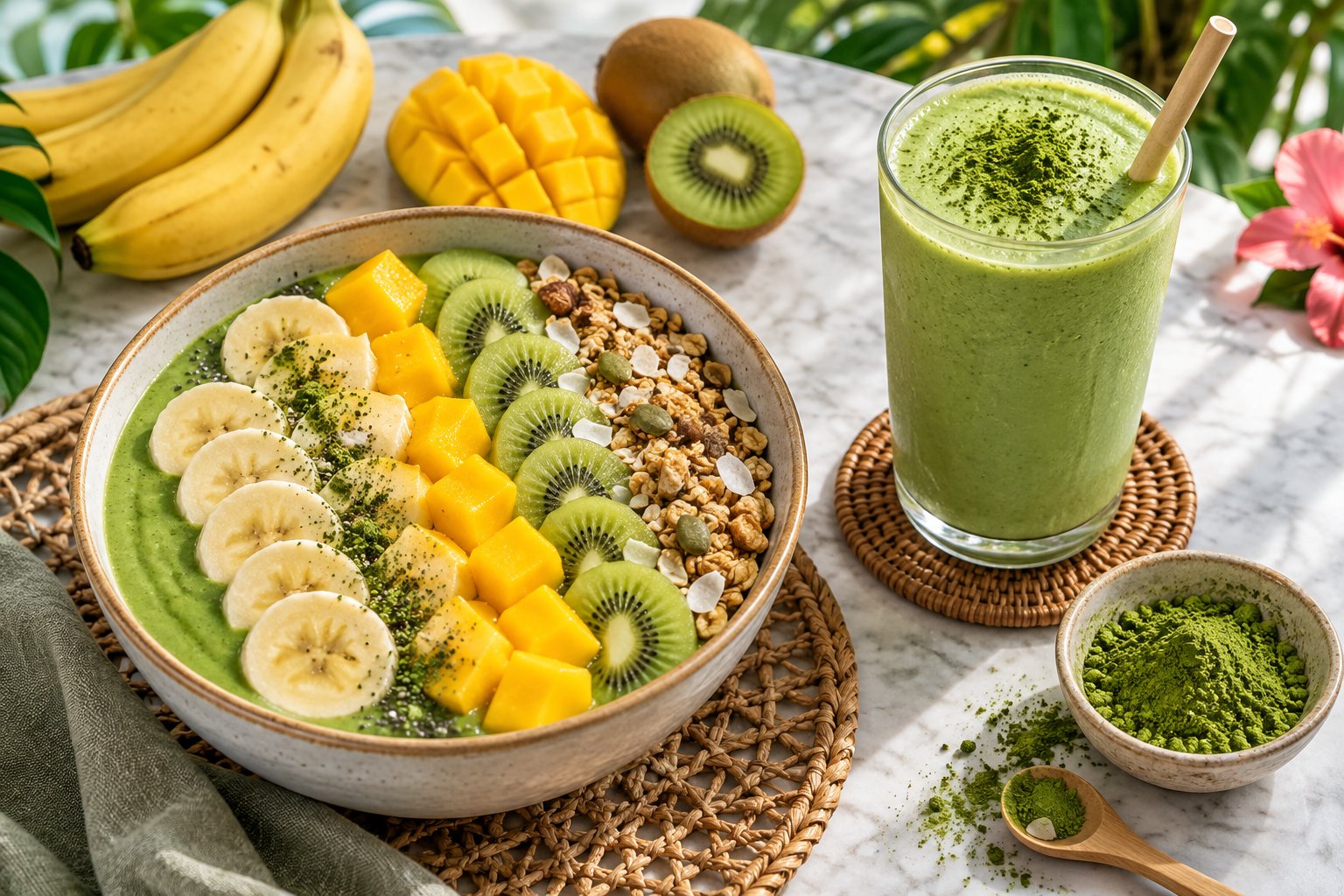 記事の写真 matcha-smoothie