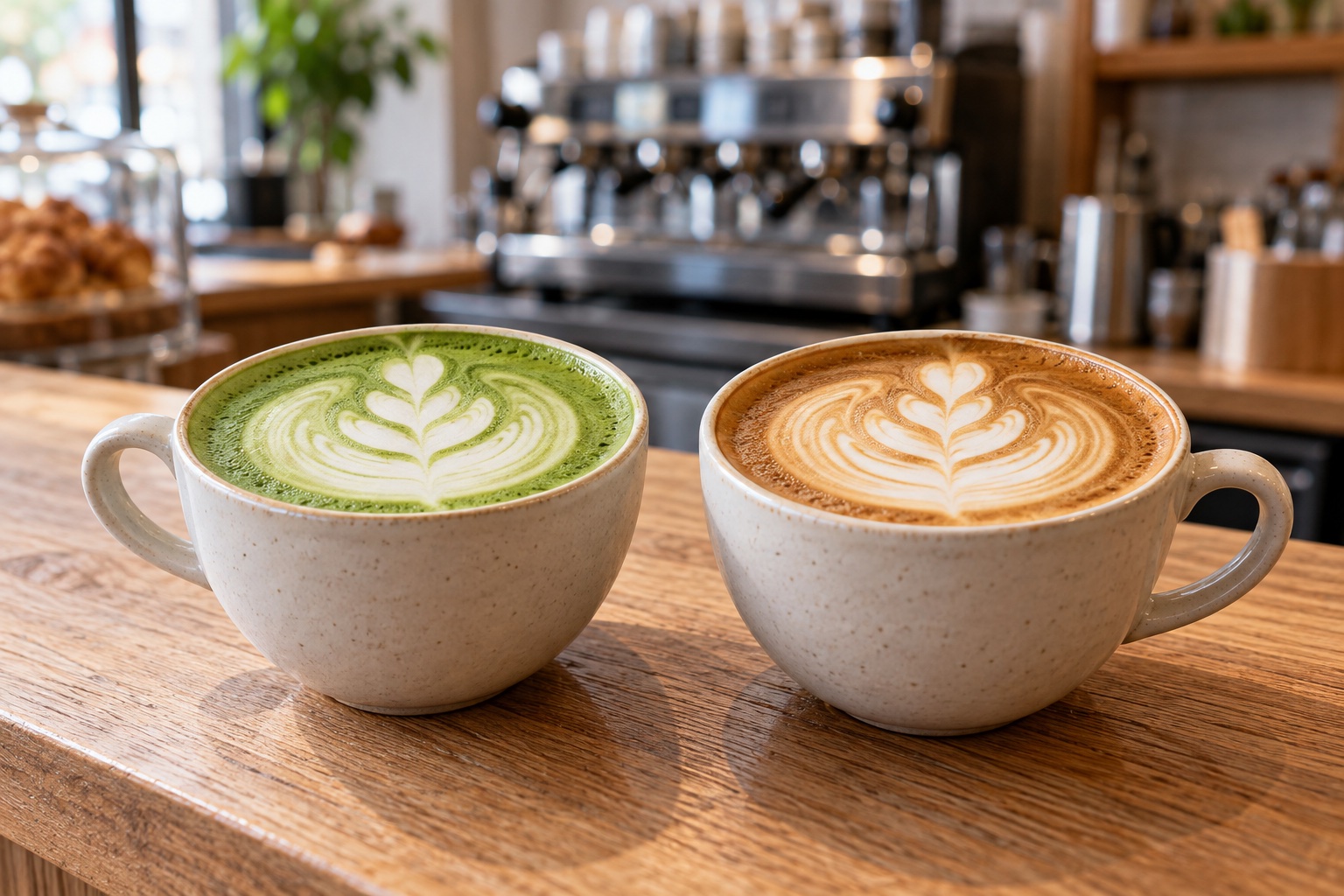 記事の写真 matcha-vs-coffee-latte