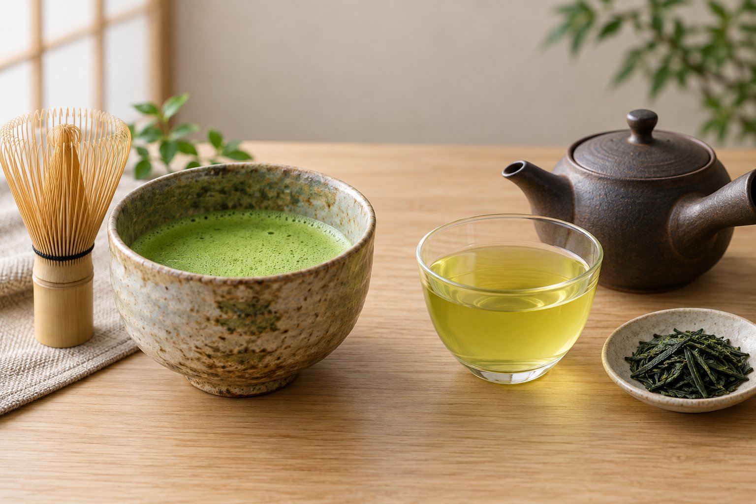 記事の写真 matcha-vs-green-tea