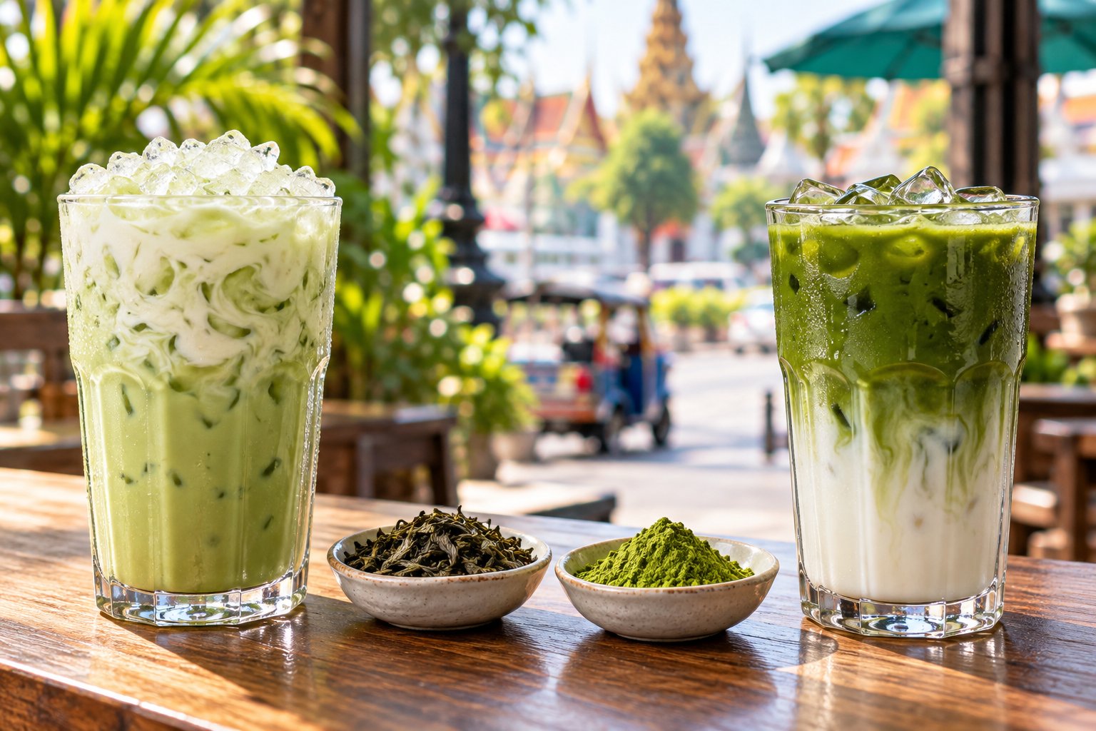記事の写真 thai-green-tea-latte