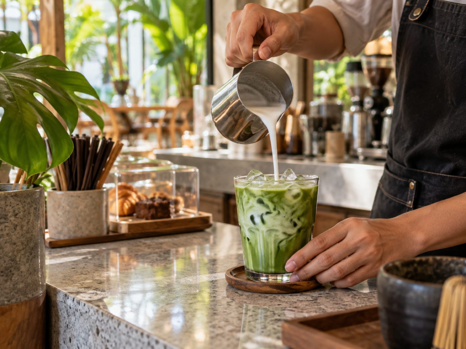 写真：カフェ ラテ